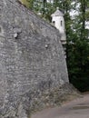 Castle in Pieskowa Rock in Poland Royalty Free Stock Photo